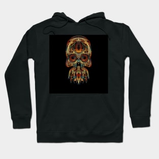 Electroluminated Skull - Vivid Hoodie